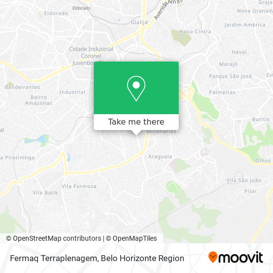 Fermaq Terraplenagem map