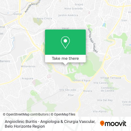 Angioclinic Buritis - Angiologia & Cirurgia Vascular map