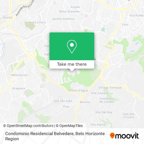 Condominio Residencial Belvedere map