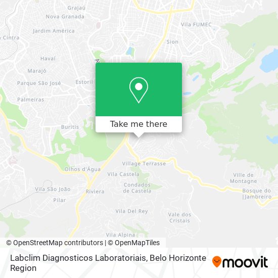 Labclim Diagnosticos Laboratoriais map