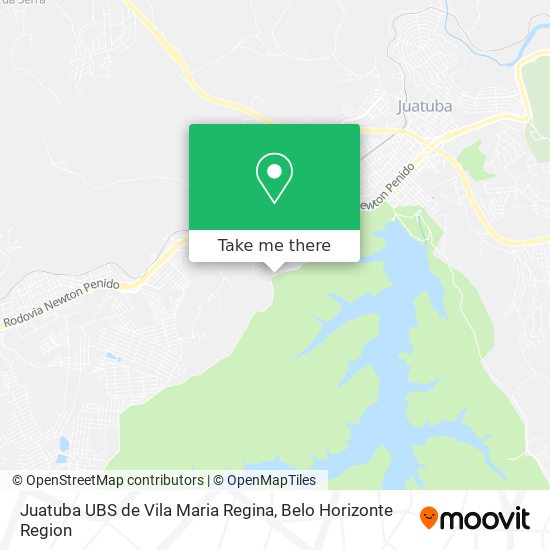 Juatuba UBS de Vila Maria Regina map