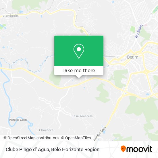 Clube Pingo d' Água map
