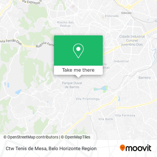 Ctw Tenis de Mesa map