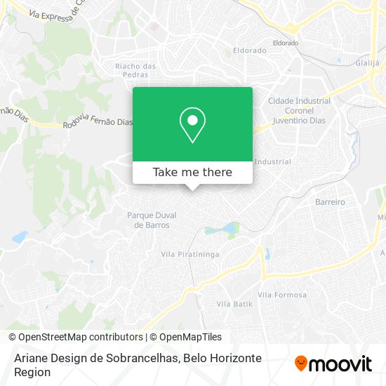 Ariane Design de Sobrancelhas map