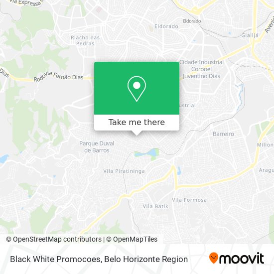 Black White Promocoes map