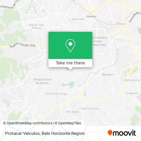 Protacar Veiculos map