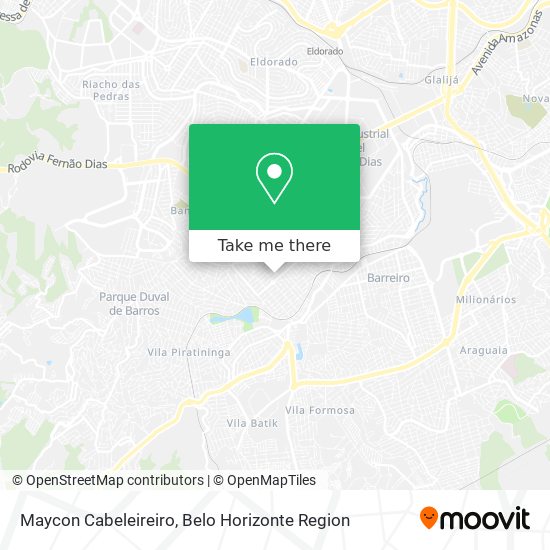 Maycon Cabeleireiro map