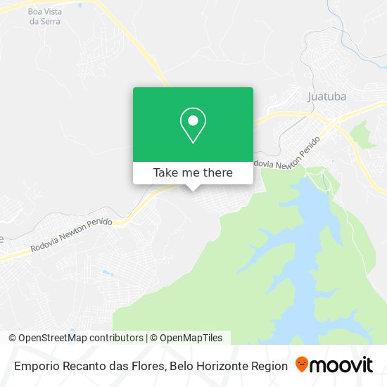 Emporio Recanto das Flores map