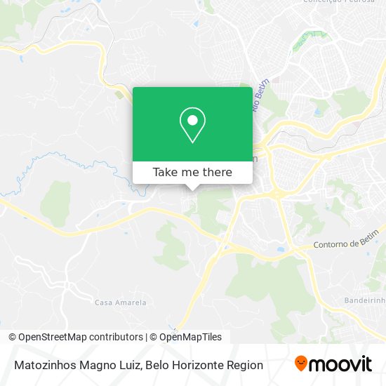 Matozinhos Magno Luiz map