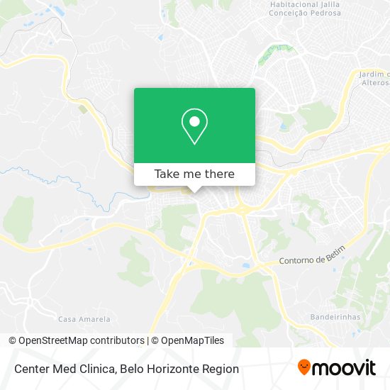 Center Med Clinica map