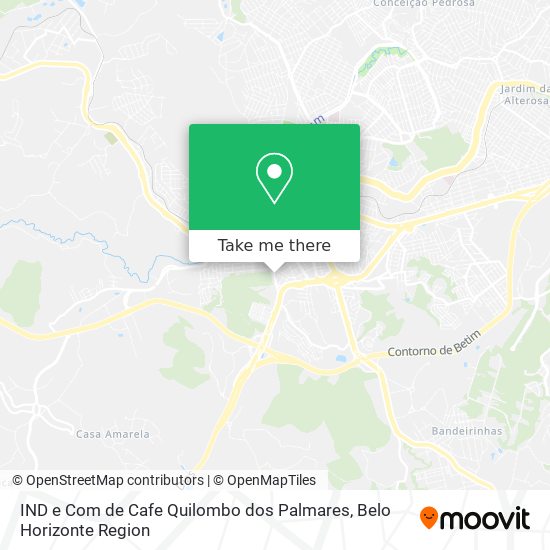 IND e Com de Cafe Quilombo dos Palmares map