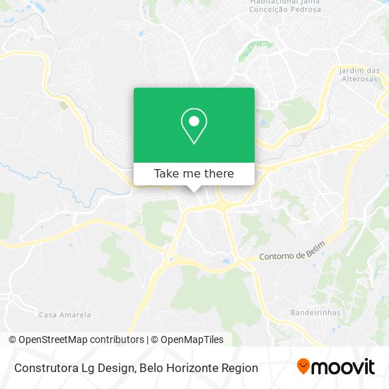 Construtora Lg Design map