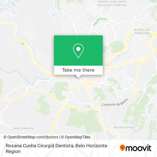 Rosana Cunha Cirurgiã Dentista map