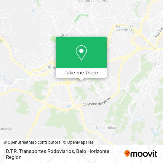 D.T.R. Transportes Rodoviarios map