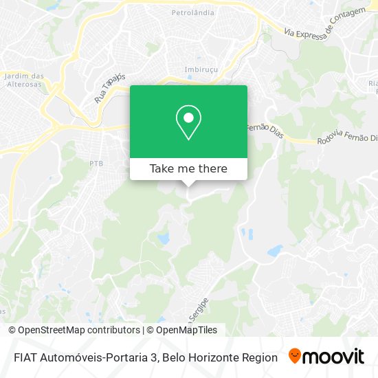 FIAT Automóveis-Portaria 3 map