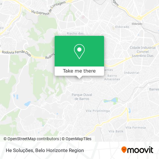 He Soluções map