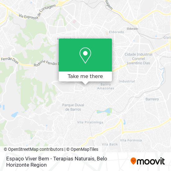 Espaço Viver Bem - Terapias Naturais map