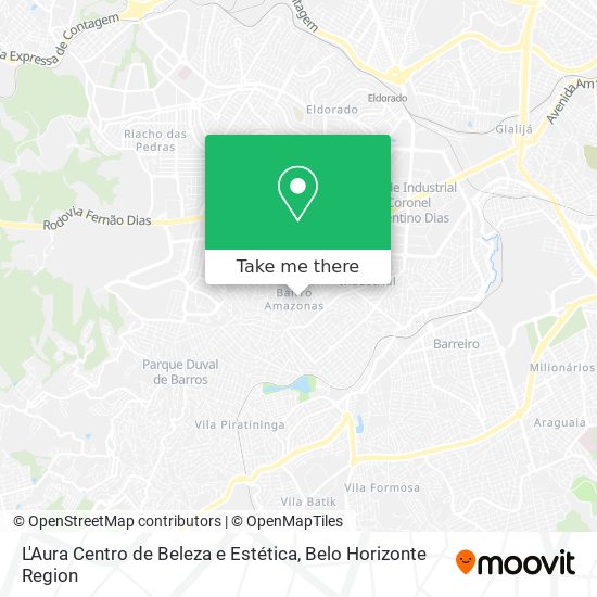 L'Aura Centro de Beleza e Estética map