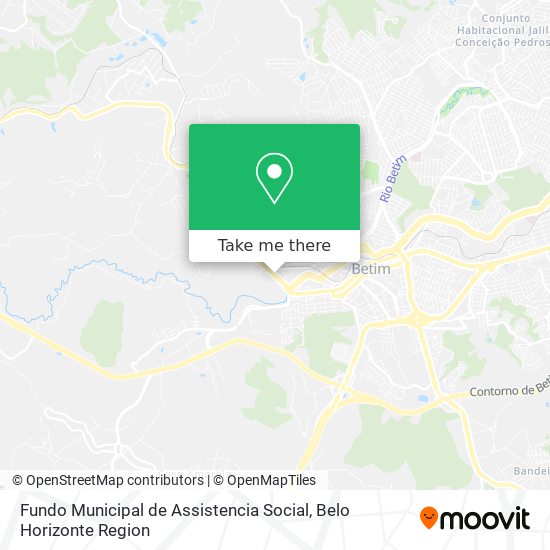 Fundo Municipal de Assistencia Social map