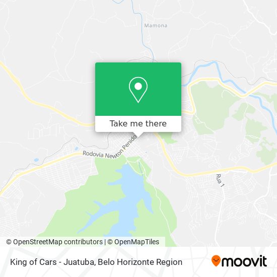 King of Cars - Juatuba map