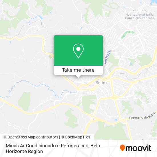 Minas Ar Condicionado e Refrigeracao map