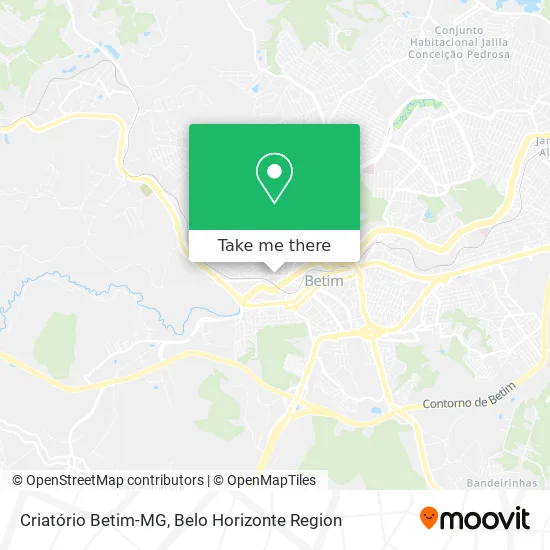 Criatório Betim-MG map