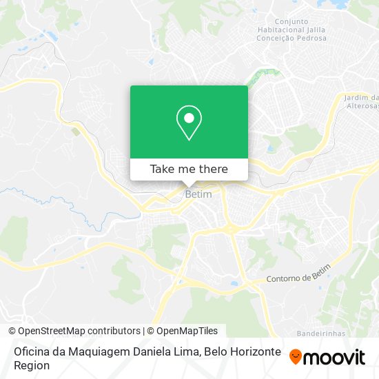 Oficina da Maquiagem Daniela Lima map