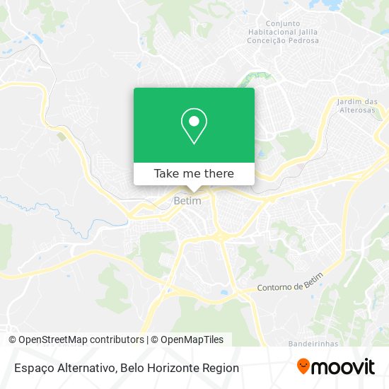 Espaço Alternativo map