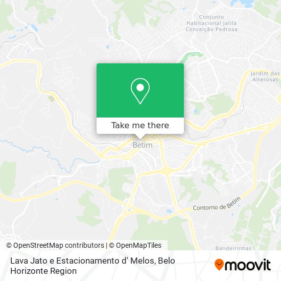 Lava Jato e Estacionamento d' Melos map