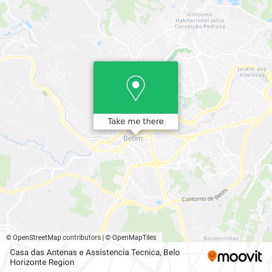 Casa das Antenas e Assistencia Tecnica map