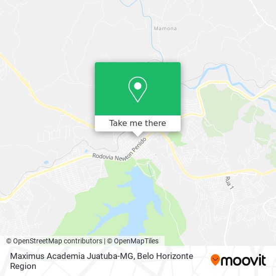 Maximus Academia Juatuba-MG map