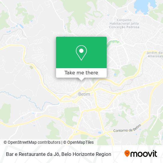 Bar e Restaurante da Jô map