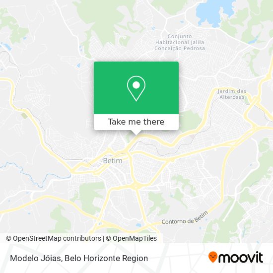 Modelo Jóias map