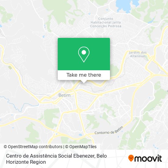 Centro de Assistência Social Ebenezer map
