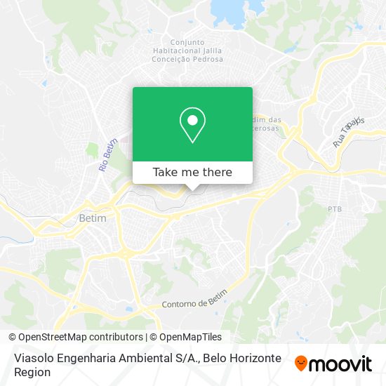 Viasolo Engenharia Ambiental S / A. map