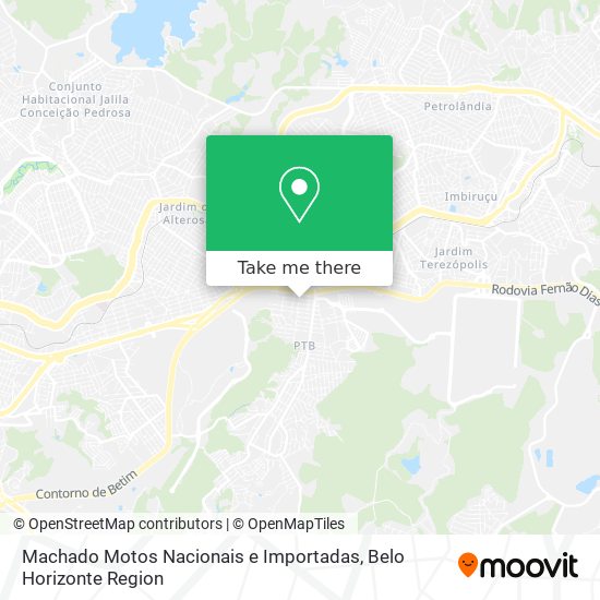 Machado Motos Nacionais e Importadas map