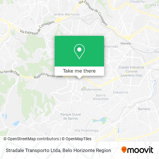 Stradale Transporto Ltda map