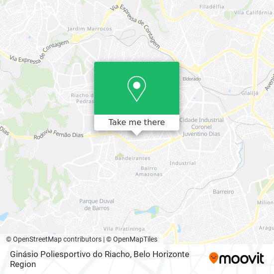 Ginásio Poliesportivo do Riacho map