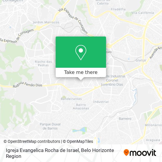 Igreja Evangelica Rocha de Israel map