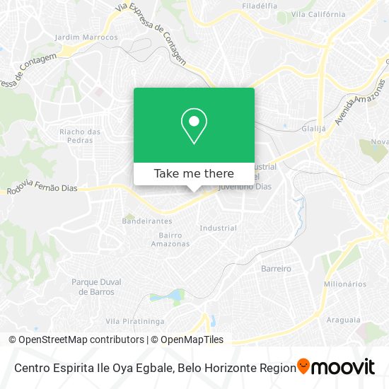 Centro Espirita Ile Oya Egbale map