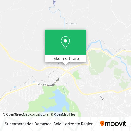 Mapa Supermercados Damasco