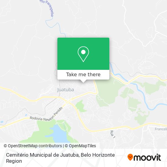 Cemitério Municipal de Juatuba map