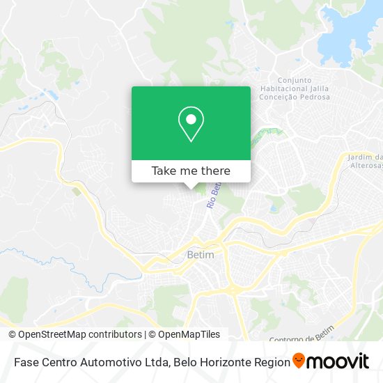 Fase Centro Automotivo Ltda map