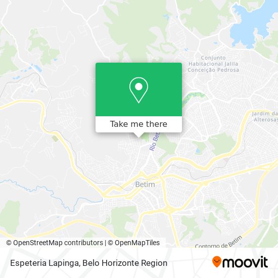 Espeteria Lapinga map