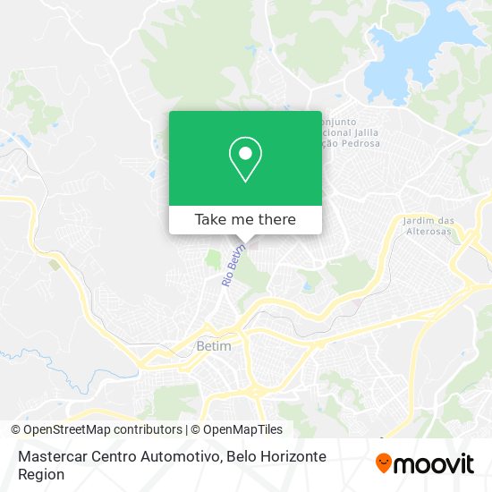 Mastercar Centro Automotivo map