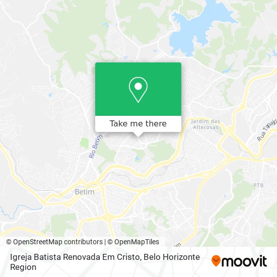 Igreja Batista Renovada Em Cristo map