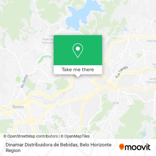 Dinamar Distribuidora de Bebidas map