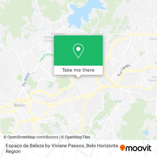Espaço de Beleza by Viviane Passos map