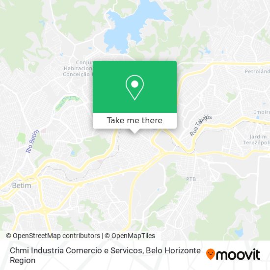Chmi Industria Comercio e Servicos map