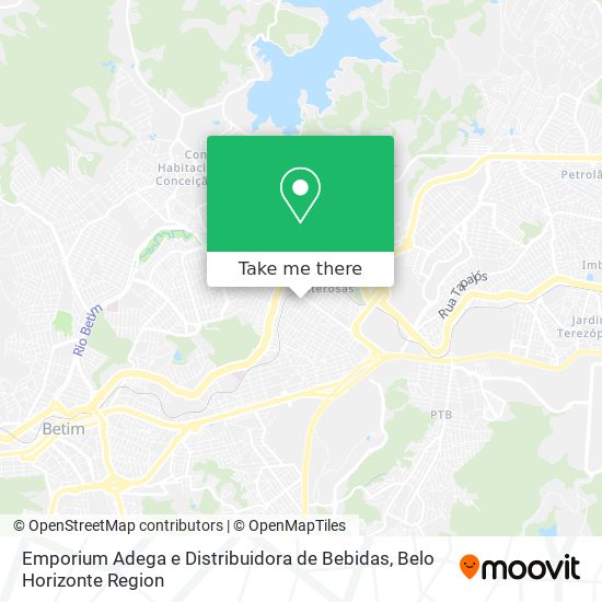 Emporium Adega e Distribuidora de Bebidas map
